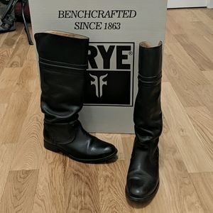 Frye women Melissa tall riding boots leather